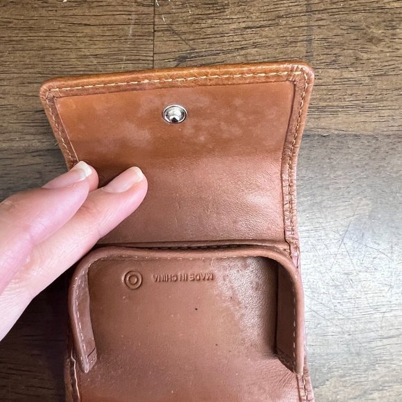 Coach Brown and Tan Contact Lens Travel Case - Picture 9 of 9